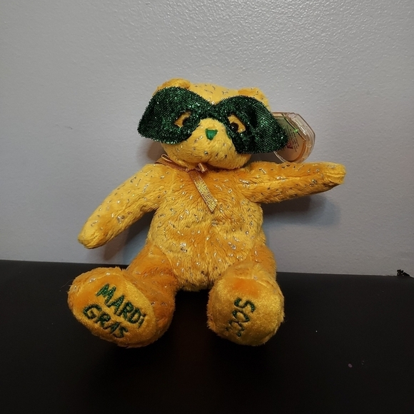 TY Beanie Baby Masque 2004 (Mardi Gras 2005) - Picture 3 of 6
